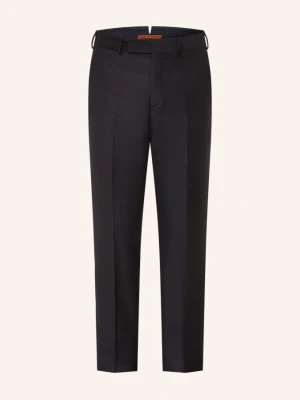 Zegna Spodnie Trofeo Extra Slim Fit blau GRANATOWY