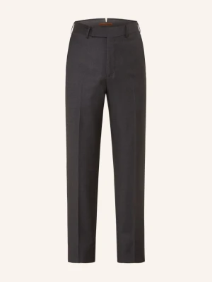 Zegna Spodnie Trofeo O Kroju Regular Fit grau CZIEMNOSZARY