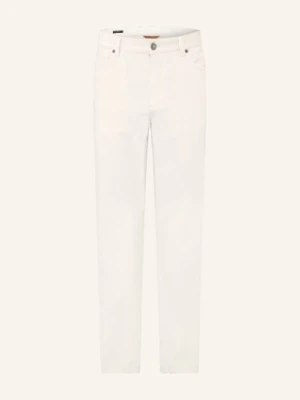 Zegna Spodnie Z Sztruksu Slim Fit weiss