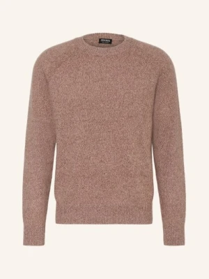 Zegna Sweter Z Kaszmiru Oasi rosa