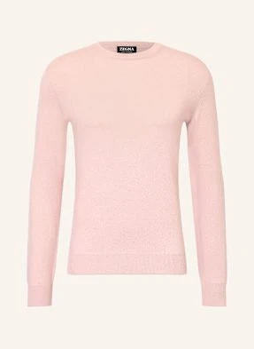 Zegna Sweter Z Kaszmiru pink