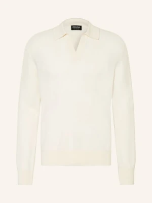 Zegna Sweter Z Kaszmiru weiss