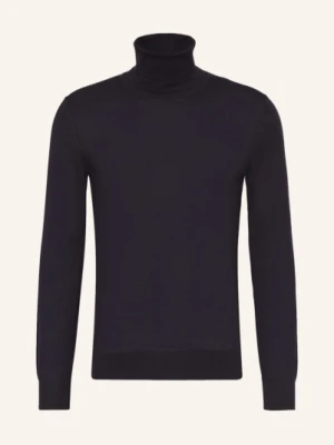 Zegna Sweter Z Kaszmiru Z Dodatkiem Jedwabiu blau