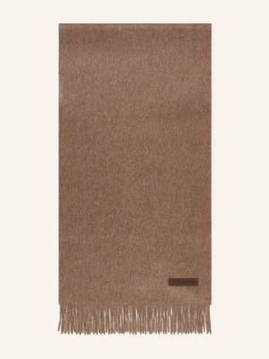 Zegna Szal Z Kaszmiru Oasi braun