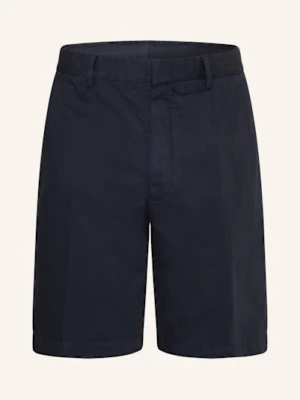 Zegna Szorty Z Dodatkiem Lnu blau