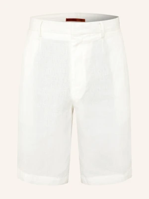 Zegna Szorty Z Lnu weiss