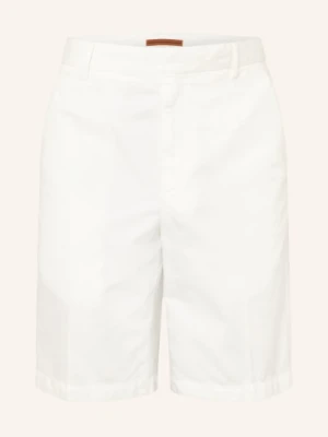 Zegna Szorty Z Lnu weiss