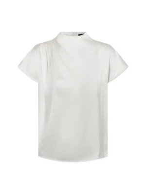 zero Bluzka damska z krótkim rękawem Kobiety beżowy jednolity,