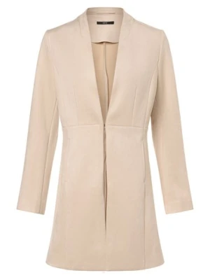 zero Płaszcz damski Kobiety beżowy jednolity,