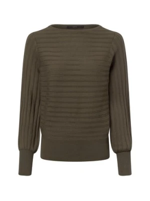 zero Sweter damski z dzianiny Kobiety Sztuczne włókno zielony jednolity,