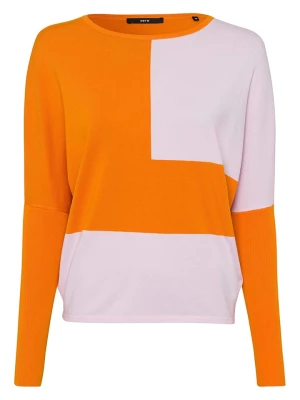 Zero Sweter w kolorze pomarańczowo-jasnoróżowym rozmiar: 40