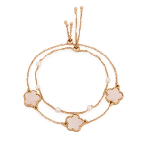 Zestaw 2 bransoletek Aldo LUCKYFLOWER  13995038 Złoty