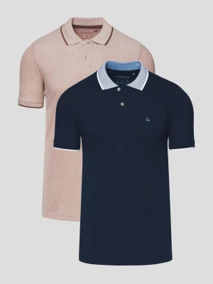 Zestaw 2 Koszulek Polo Bawełnianych Borin Lancerto