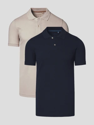 Zestaw 2 Koszulek Polo Bawełnianych Cassian Lancerto
