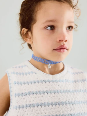 Zestaw 2 naszyjników niebieski - Dzieci - Rozmiar uniwersalny - MANGO KIDS