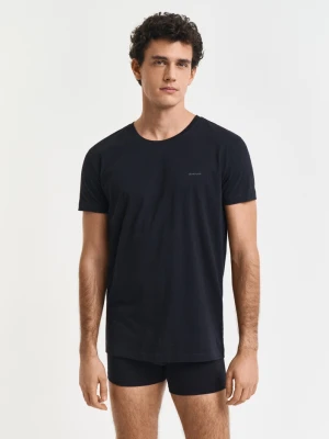 Zestaw 2 par bawełnianych koszulek męskich z okrągłym dekoltem GANT