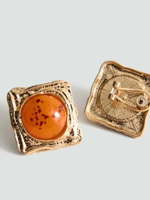 Zestaw 2 par łączonych kolczyków złoty - Kobieta - Rozmiar uniwersalny - MANGO