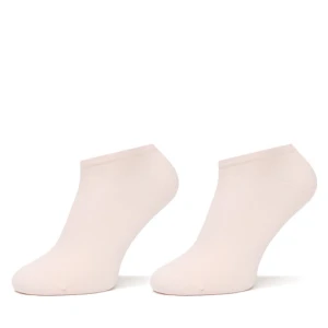 Zestaw 2 par niskich skarpet damskich Tommy Hilfiger 343024001 Różowy