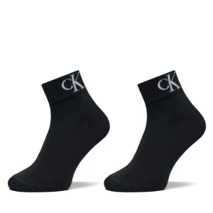 Zestaw 2 par niskich skarpet męskich Calvin Klein Jeans 701228805 Czarny