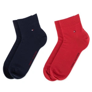 Zestaw 2 par niskich skarpet męskich Tommy Hilfiger 342025001 Granatowy