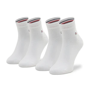 Zestaw 2 par niskich skarpet unisex Tommy Hilfiger 342025001 Biały