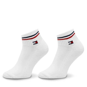 Zestaw 2 par niskich skarpet unisex Tommy Hilfiger 701228177 Biały