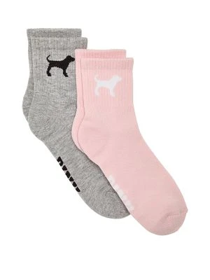 Zestaw 2 par skarpetek do kostki Victoria's Secret