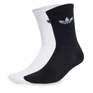 Zestaw 2 par wysokich skarpet unisex adidas JX5211 Kolorowy