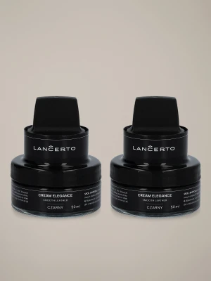 Zestaw 2 Past do Butów Czarnych Lancerto