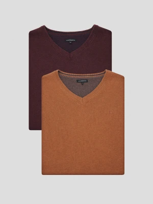 Zestaw 2 Swetrów z Bawełną Lenny Lancerto