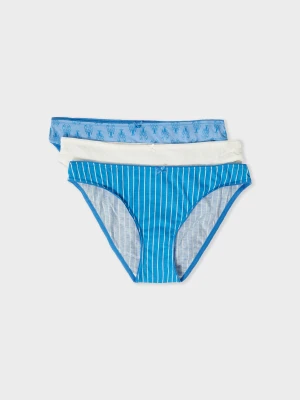 Zestaw 3 bawełnianych majtek Etam