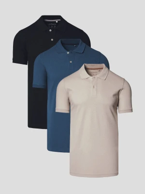 Zestaw 3 Koszulek Polo Bawełnianych Cassian Lancerto