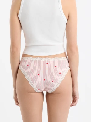 Zestaw 3 majtek z bawełny Etam