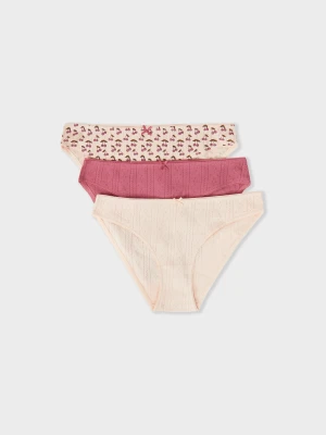 Zestaw 3 majtek z bawełny Etam