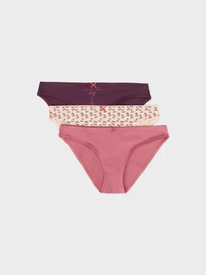 Zestaw 3 majtek z bawełny Etam