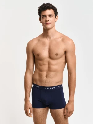 Zestaw 3 par bawełnianych granatowych bokserek męskich GANT