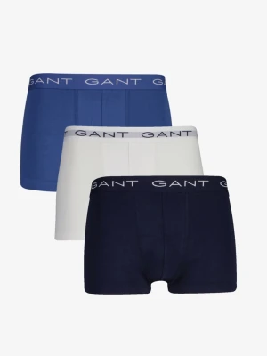 Zestaw 3 par bawełnianych granatowych bokserek męskich GANT