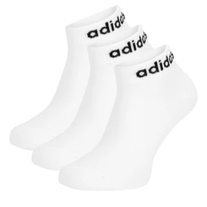 Zestaw 3 par niskich skarpet damskich adidas HT3451 3-PACK Biały