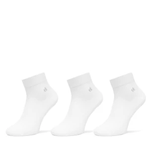 Zestaw 3 par niskich skarpet męskich Calvin Klein 701234209 Biały