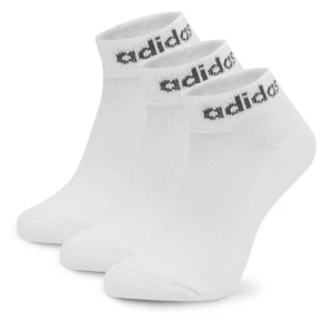 Zestaw 3 par niskich skarpet unisex adidas 3-Pack HT3457 Biały