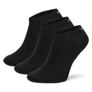 Zestaw 3 par niskich skarpet unisex Fila F9100-AW24 (3-pack) Czarny