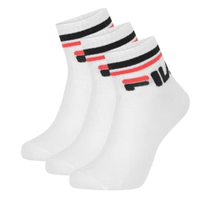 Zestaw 3 par niskich skarpet unisex Fila F9398-AW24 (3-pack) Biały