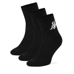 Zestaw 3 par niskich skarpet unisex Kappa Z4444_AW24 (3-PACK) Czarny