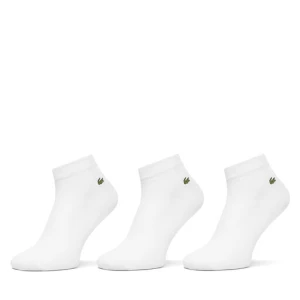 Zestaw 3 par niskich skarpet unisex Lacoste RA2917 Biały