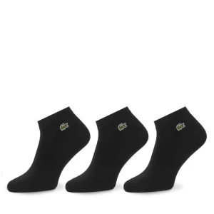 Zestaw 3 par niskich skarpet unisex Lacoste RA2917 Czarny