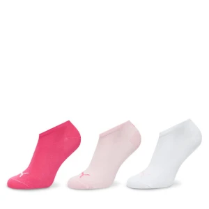 Zestaw 3 par niskich skarpet unisex Puma 938624 Różowy