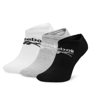 Zestaw 3 par niskich skarpet unisex Reebok R0353-SS24 (3-pack) Kolorowy