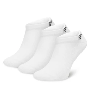 Zestaw 3 par niskich skarpet unisex Reebok R0356-SS24 (3-pack) Biały