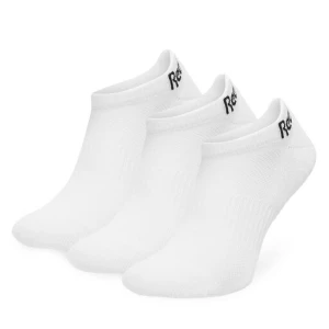 Zestaw 3 par niskich skarpet unisex Reebok R0356P-SS24 (3-pack) Biały