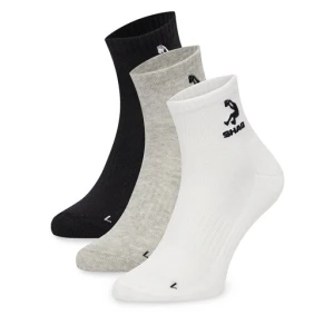 Zestaw 3 par niskich skarpet unisex Shaq AS_SHQ_H_001Z_SS25 (3-PACK) Kolorowy